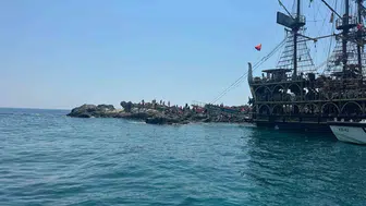 Ölüdeniz açıklarında korku dolu anlar: 100 yolcu ölümden döndü