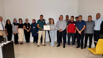 Dinar Devlet Hastanesi’nde su tasarrufu seferberliği: Geleceği korumak için harekete geçtiler