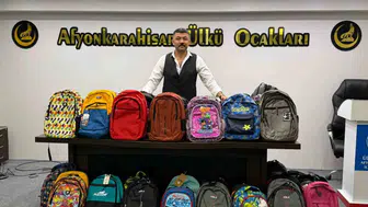 Afyonkarahisar'da gençlerin eğitim yolculuğuna Ülkü Ocakları desteği