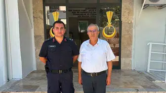 Çameli’de terfi heyecanı: Başkan Arslan’dan komutana tebrik ziyareti