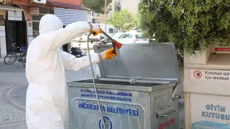İncirliova’da sinek istilasına karşı önleyici kalkan: Konteynerler ilaçlanıyor