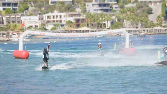 Gündoğan’da motor sesleri dalgalara karıştı: Adrenalin tutkunları Bodrum’da buluştu
