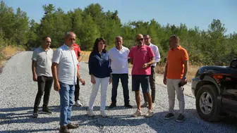 Menteşe’de ulaşım çilesine son: İki mahalle arasındaki yol 7 kilometre kısaldı