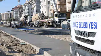 Söke’de modern ulaşım hamlesi: Bisiklet ve yürüyüş yolunda ikinci etap start aldı