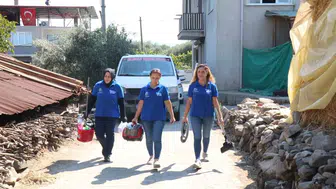 Bozdoğan’da kimse sahipsiz değil: Sosyal belediyecilik kapı kapı dolaşıyor