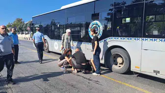 Menteşe'de trafik kazası: Hastane yolunda motosiklet yayaya çarptı