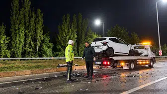 Afyonkarahisar’da trafik kazası: İl Başkanı Mısırlıoğlu ve oğlu yaralandı
