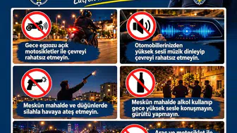 Bozdoğan’da emniyetten kritik uyarı: Huzurunuz için kurallara uyun