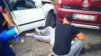 Kiraz yolunda kural hatası can yaktı: 8 kişi hastanelik oldu