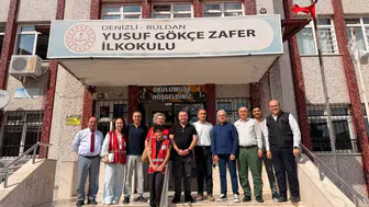 Buldan’da eğitim seferberliği: Kızılay’dan öğrencilere tam destek
