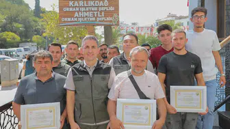 Alevlerle mücadelede örnek dayanışma: Turgutlu’nun 8 cesur yüreğine vefa