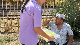 Germencik’te incir mesaisine tatlı mola: Başkan Zencirci üreticiyi unutmadı
