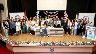 ADÜ’de minik yürekler için umut dolu kutlama