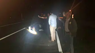 Menteşe yolunda kaza: Yaralı kuryenin yardımına duyarlı vatandaşlar yetişti