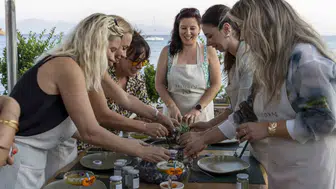 Bodrum’da gastronomi devrimi: Turistler kendi hasadını yaptı, sofrada buluştu
