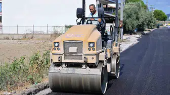 Gölmarmara’da su baskınlarına karşı dev asfalt operasyonu: Kot sorunu tarih oluyor