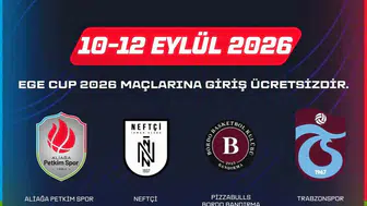 Aliağa basketbol şölenine hazırlanıyor: Ege Cup 2026 başlıyor