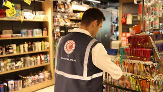 Denizli’de okul alışverişi öncesi sıkı takip: 5 bin ürüne mercek tutuldu