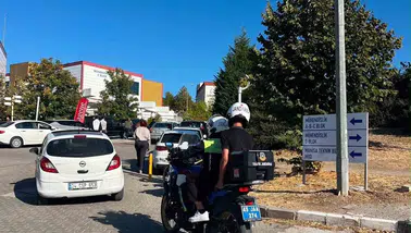 KPSS maratonunda jandarma hayat kurtardı: Saniyelerle yarışıp sınava yetiştirdiler