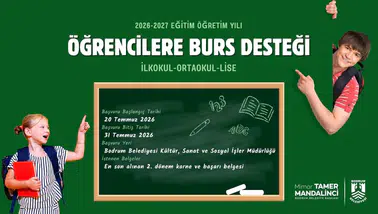Bodrum'da eğitim seferberliği: Öğrencilere burs müjdesi geldi
