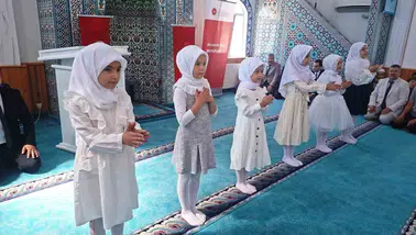 Hisarcık’ta yaz heyecanı: Kur’an kursları kapılarını açtı