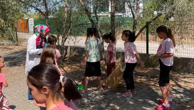 Köyceğizli öğrencilerden yeşil seferberlik: Kursta çevre dersi aldılar