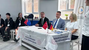Bodrum’da eğitim köprüsü: Alman öğrencilerle demokratik katılım zirvesi