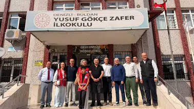 Buldan’da eğitim seferberliği: Kızılay’dan öğrencilere tam destek