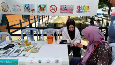 Nazilli’de sağlık seferberliği: Vatandaşlar kendi performanslarını test etti