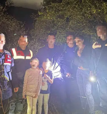 Kuşadası ormanlarında kabus dolu saatler: Kaybolan aile jandarma sayesinde kurtuldu