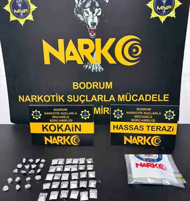 Bodrum'da narkotik baskını: Zehir tacirlerine suçüstü