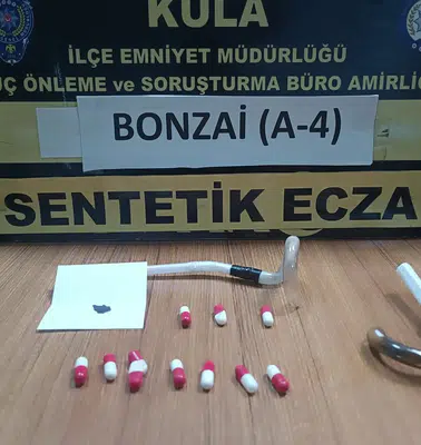 Kula’da emniyetten suç dünyasına ağır darbe: 1 tutuklama, 18 işlem