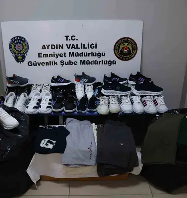 Aydın’da gıda ve tekstil vurgununa emniyetten ağır darbe