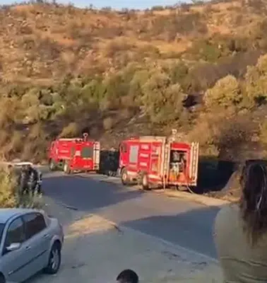 Söke’de Alevlere Havadan ve Karadan Müdahale: Yangın Büyümeden Söndürüldü