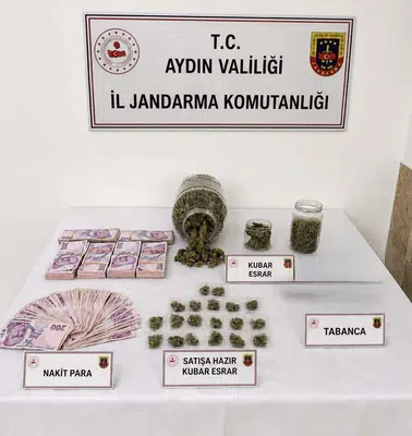 Nazilli’de zehir tacirlerine jandarma tokadı: Alışveriş anında kıskıvrak yakalandılar
