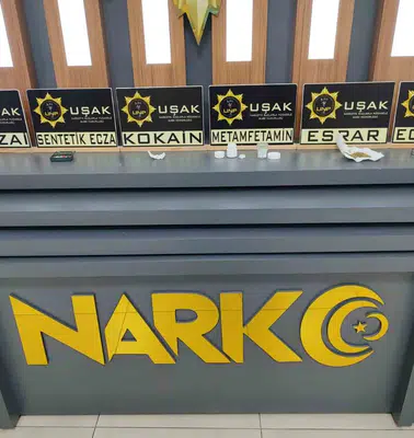 Uşak’ta zehir tacirlerine ağır darbe: 14 tutuklama