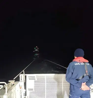 Didim açıklarında gece operasyonu: Kaçış planı sahil güvenlik engeline takıldı