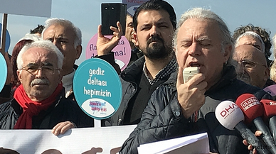 'Körfez Geçişi Projesi'ne karşı açılan davaya İzmirlilerden basın açıklamalı destek