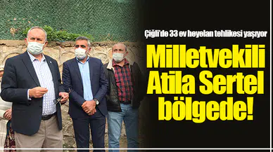 Çiğli'yi heyelan vurdu, 33 ev yıkılma tehlikesiyle karşı karşıya