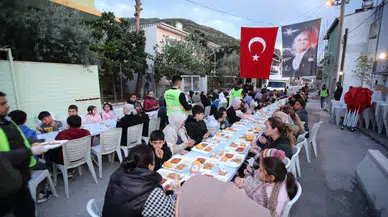 12 bin kişiye iftar menüsü
