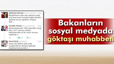 Göktaşı bakanlar arasında espri konusu oldu