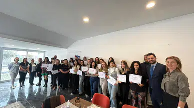 Meslek Fabrikası’nda sertifika sevinci