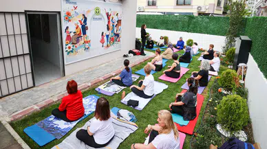 Gülşah Durbay Kadın Danışma Merkezi’nde yoga heyecanı