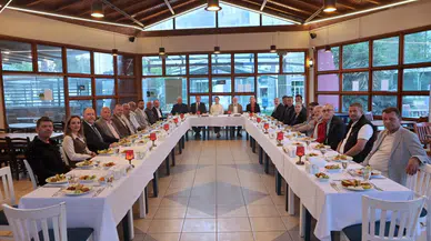 Konak’ta Makedonya rüzgarı esti: Başkan Mutlu, Enes İbrahim ve heyetini ağırladı