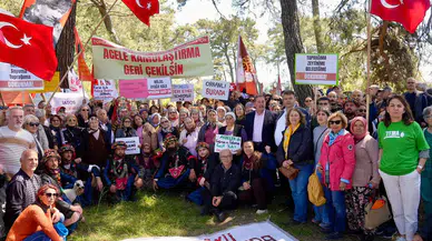 Başkan Yetişkin Akbelen’de: “Toprağımızı savunmaya devam edeceğiz”