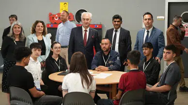Mesleki eğitimin geleceği KOZSİ Zülfü Mevlüt Çelik MTAL’de masaya yatırıldı