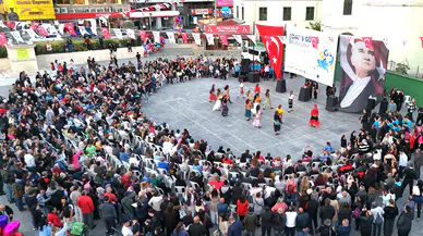 Ertelenen Etkinlik Hıdırellez Akşamında Hayat Buldu, Meydan Dansla Doldu