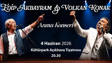 İzmir’de Edip Akbayram ve Volkan Konak şarkıları yankılanacak