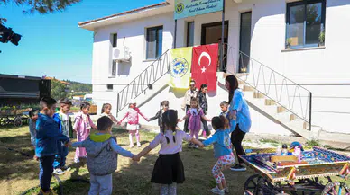 Minik öğrenciler Tarım Okulu’nda doğayla buluştu