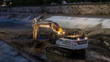 İZSU’dan Manda Çayı’nda 7/24 temizlik seferberliği